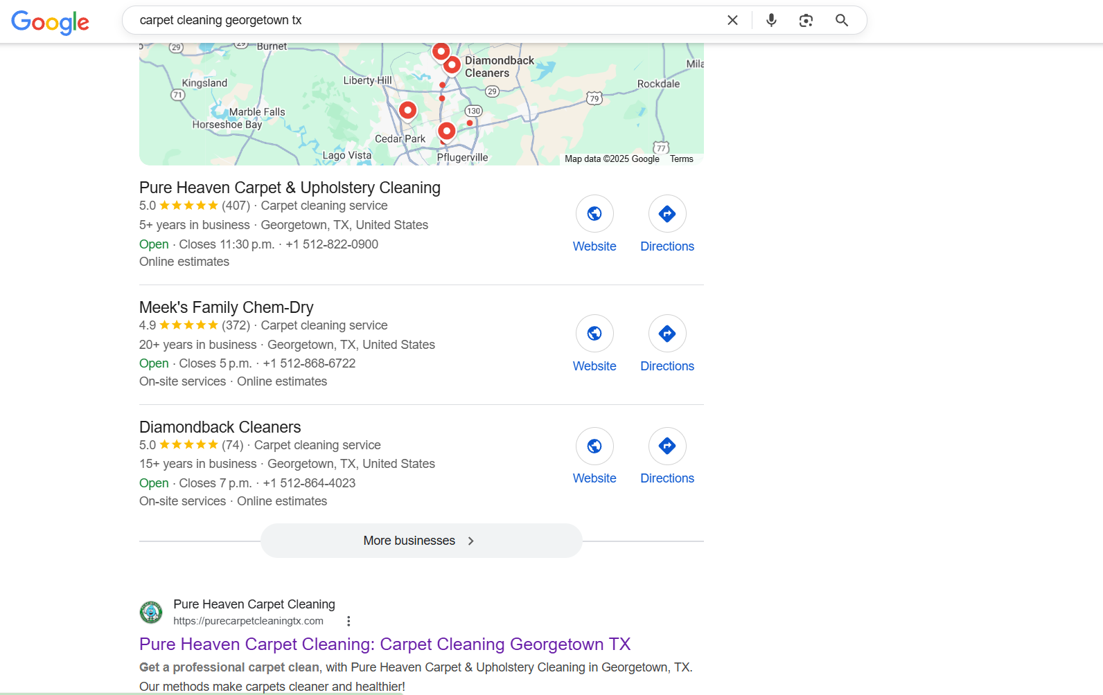 Carpet cleaning SEO in US
